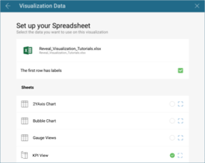 Select a KPI Gauge