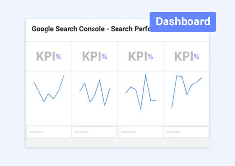 Googleサーチコンソールのダッシュボード
